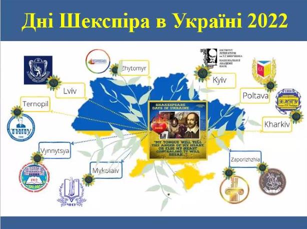 ТНПУ на мапі Днів Шекспіра в Україні-2022